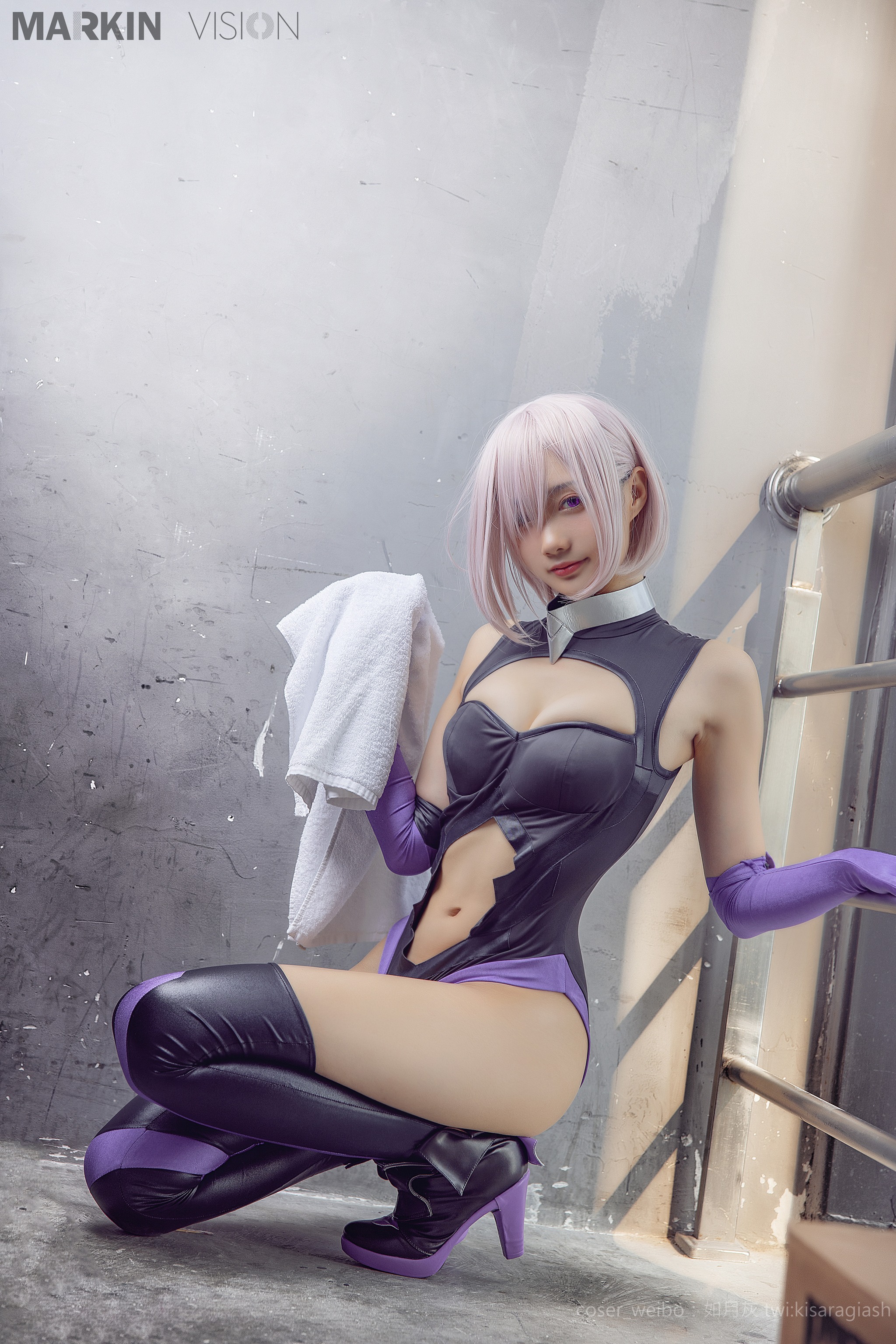如月灰 - NO.007 玛修训练服[8P]-XikXak